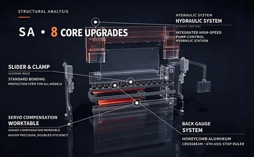 Structural Analysis of Pump-Controlled Servo Press Brake: 8 Core Upgrades Bui...
